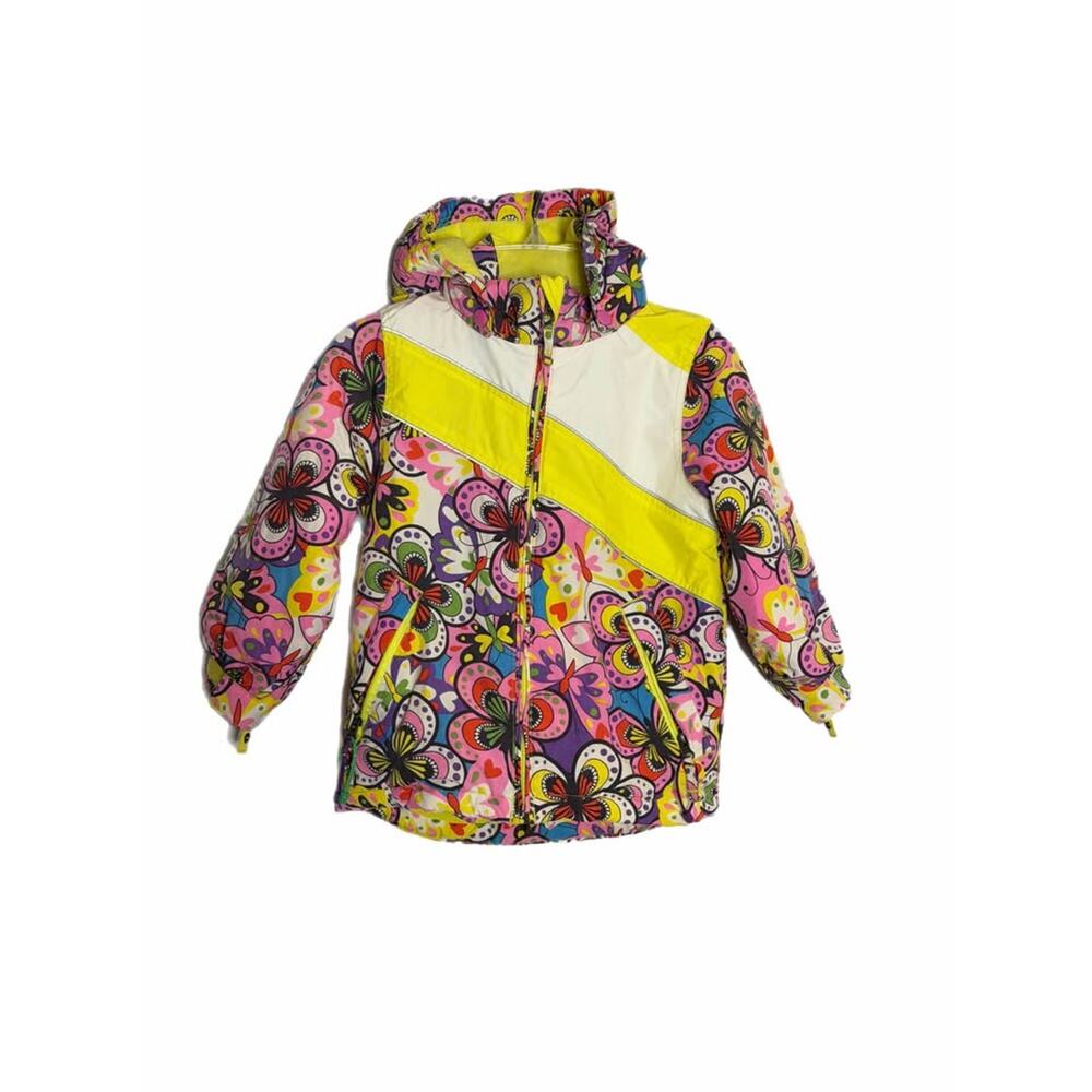 Kids Ski Wear Sale- Butterfly puffer Size XS 4